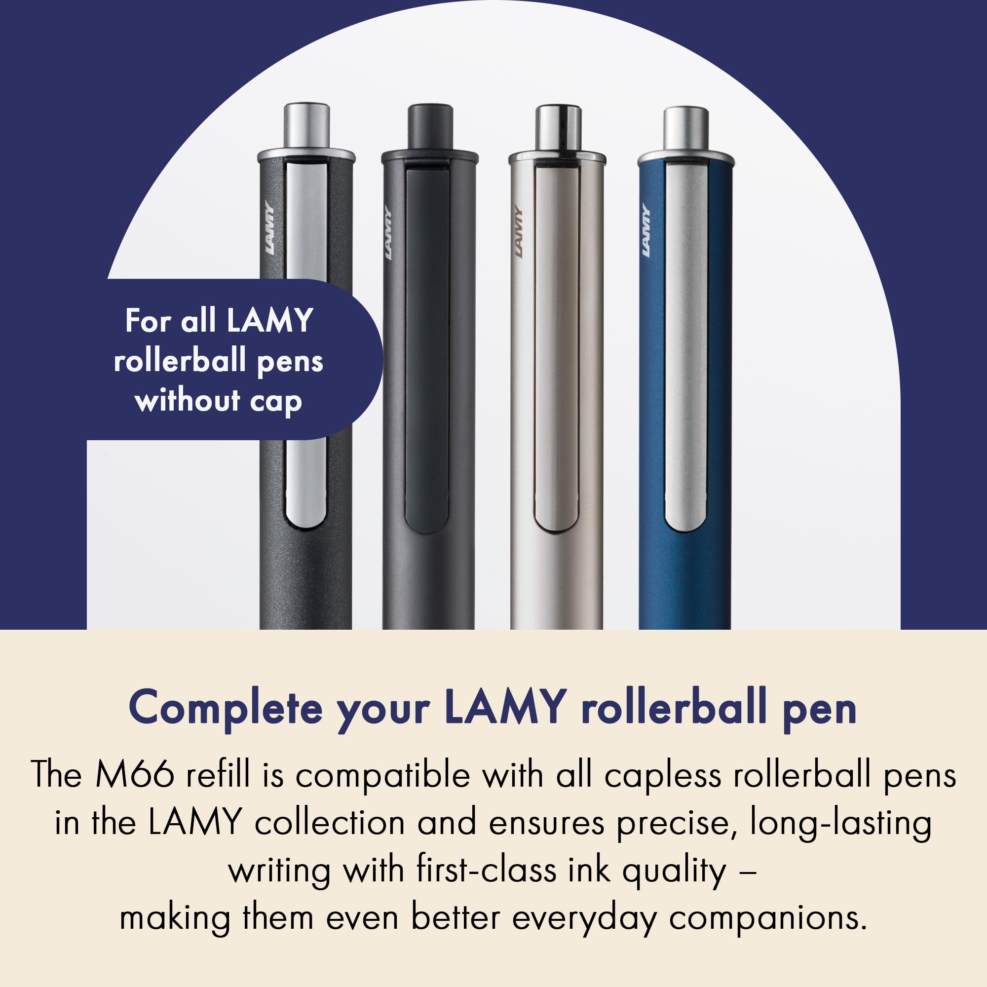 Amazon | LAMY ラミー ボールペン 水性 替芯 ブルー LM66BL ティポ